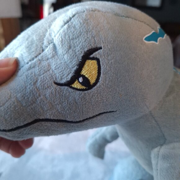 Jurassic World Blue Velociraptor Plush 12” Stuffed Animal Universal Studios Park - Picture 10 of 12